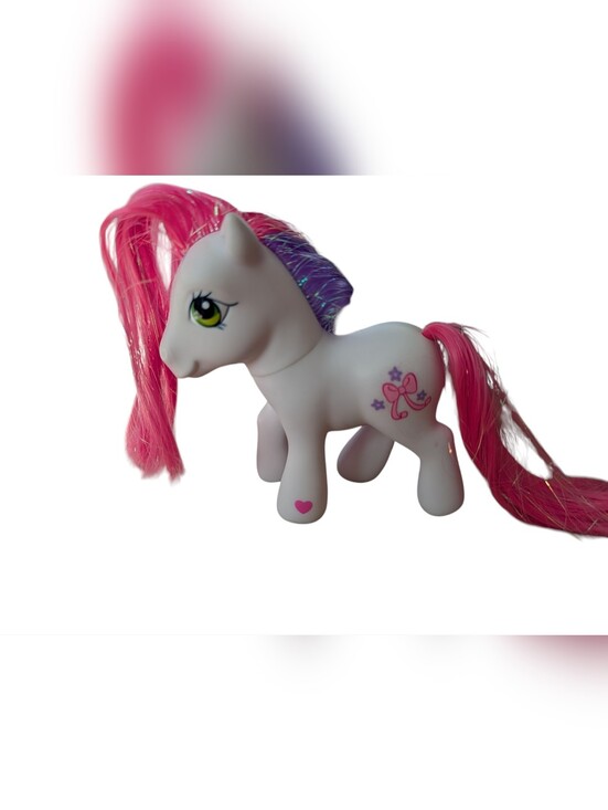 My Little Pony Other - Vintage My Little Pony G3 Cute Curtsey White 2003 Hasbro MLP